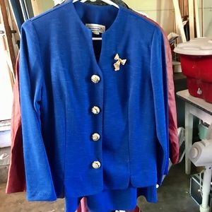 Blue Skirt Suit 💙